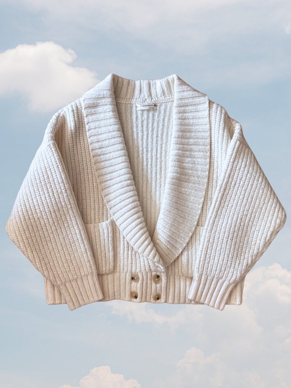 Chunky Cable Knit Sweater by Anthropologie